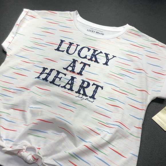 Lucky Brand Other - Girl’s NWT Lucky Brand Sleeveless T-Shirt Sz XL